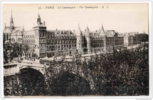 La Conciergerie - 27 - Paris - France - unused - JH Postcards