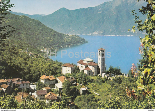 S Abbondio - Lago Maggiore - 8289 - 1973 - Switzerland - used - JH Postcards