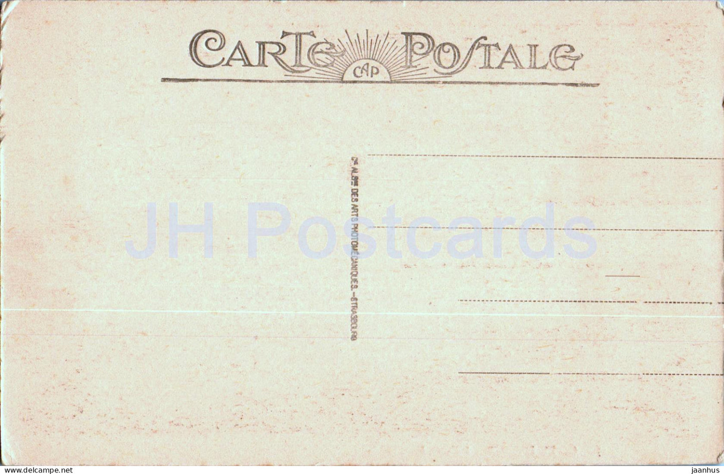 Cote d'Azur - L'Esterel - Etüde - 165 - alte Postkarte - Frankreich - unbenutzt 