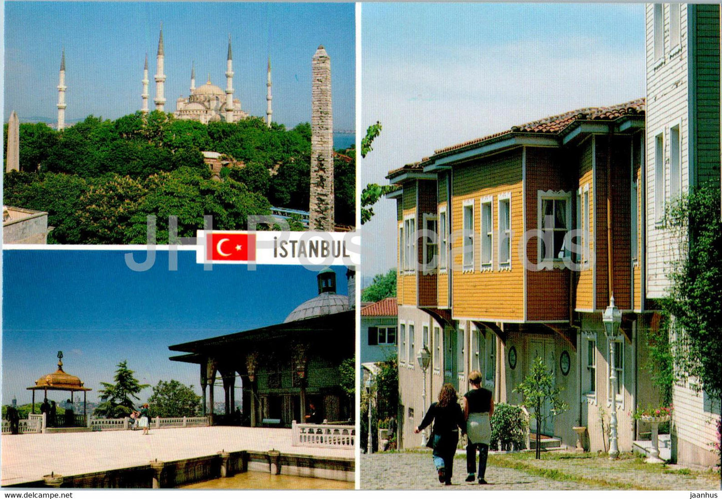 Istanbul - street view - multiview - 34-17 - Turkey - unused - JH Postcards