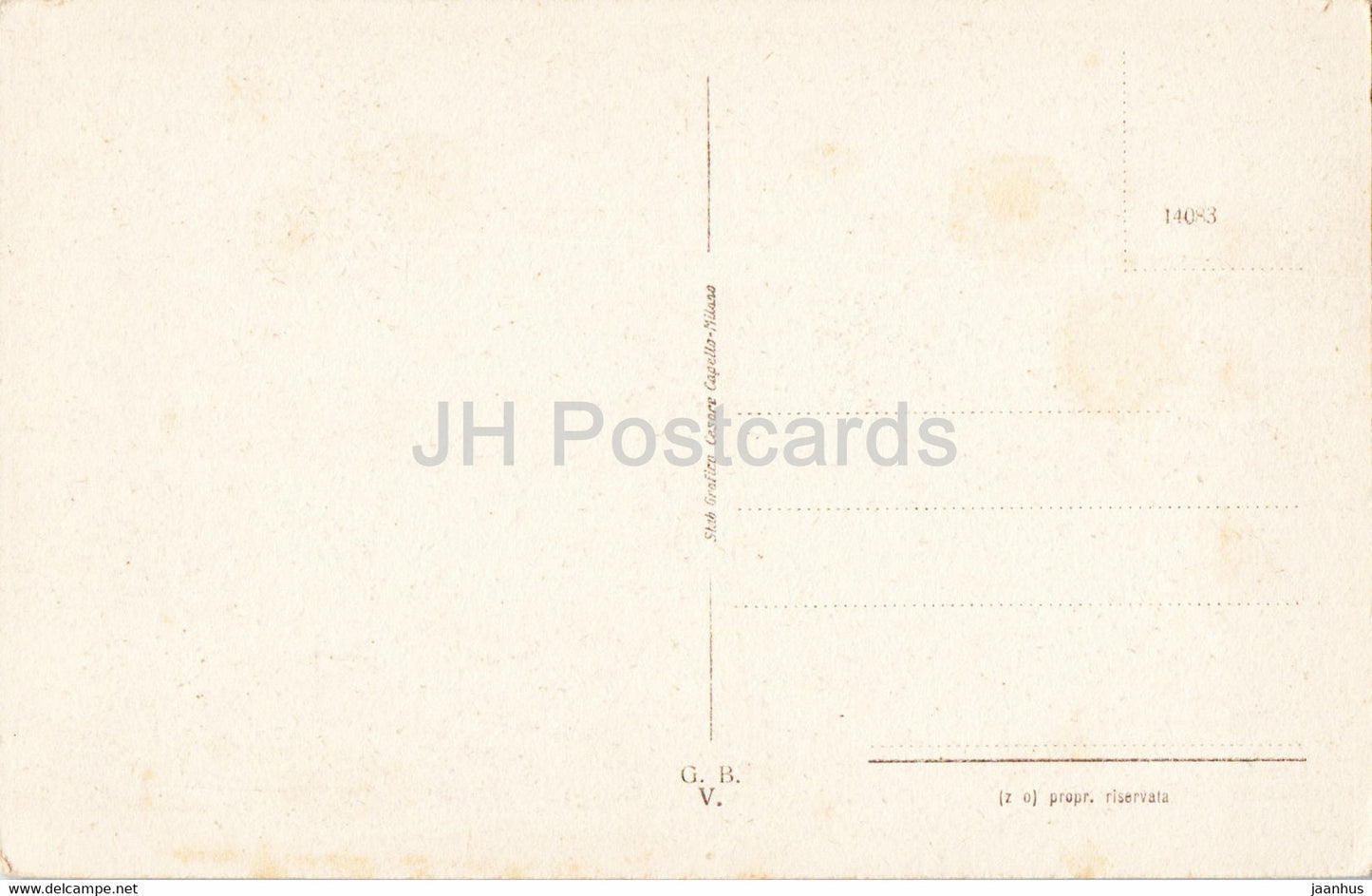 Viterbo - La Cattedrale - dalla Loggetta Papale - cathedral - 14083 - old postcard - Italy - unused