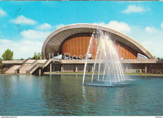 Berlin - Kongresshalle - 1978 - Germany - used - JH Postcards