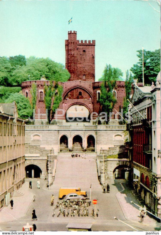 Halsingborg - Terrassen med KÃ¤rnan - terrace - 1961 - Sweden - used - JH Postcards