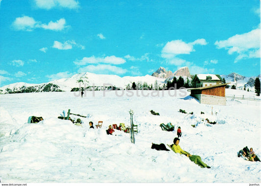 Ciampedie - Dolomiti - al sole nelle buche - Italy - unused - JH Postcards