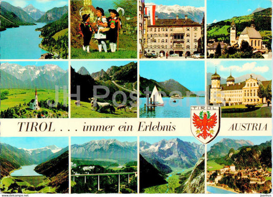 Tirol - Immer ein Erlebnis - multiview - 324 - Austria - unused - JH Postcards