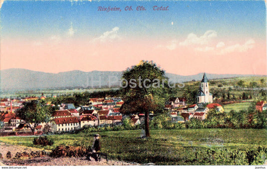 Rixheim Ob Els Total - 7156 - old postcard - 1919 - France - used - JH Postcards