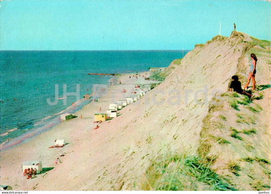 Vesterhavet - North Sea - Die Nordsee - boat - ship - 1966 - Denmark - used - JH Postcards