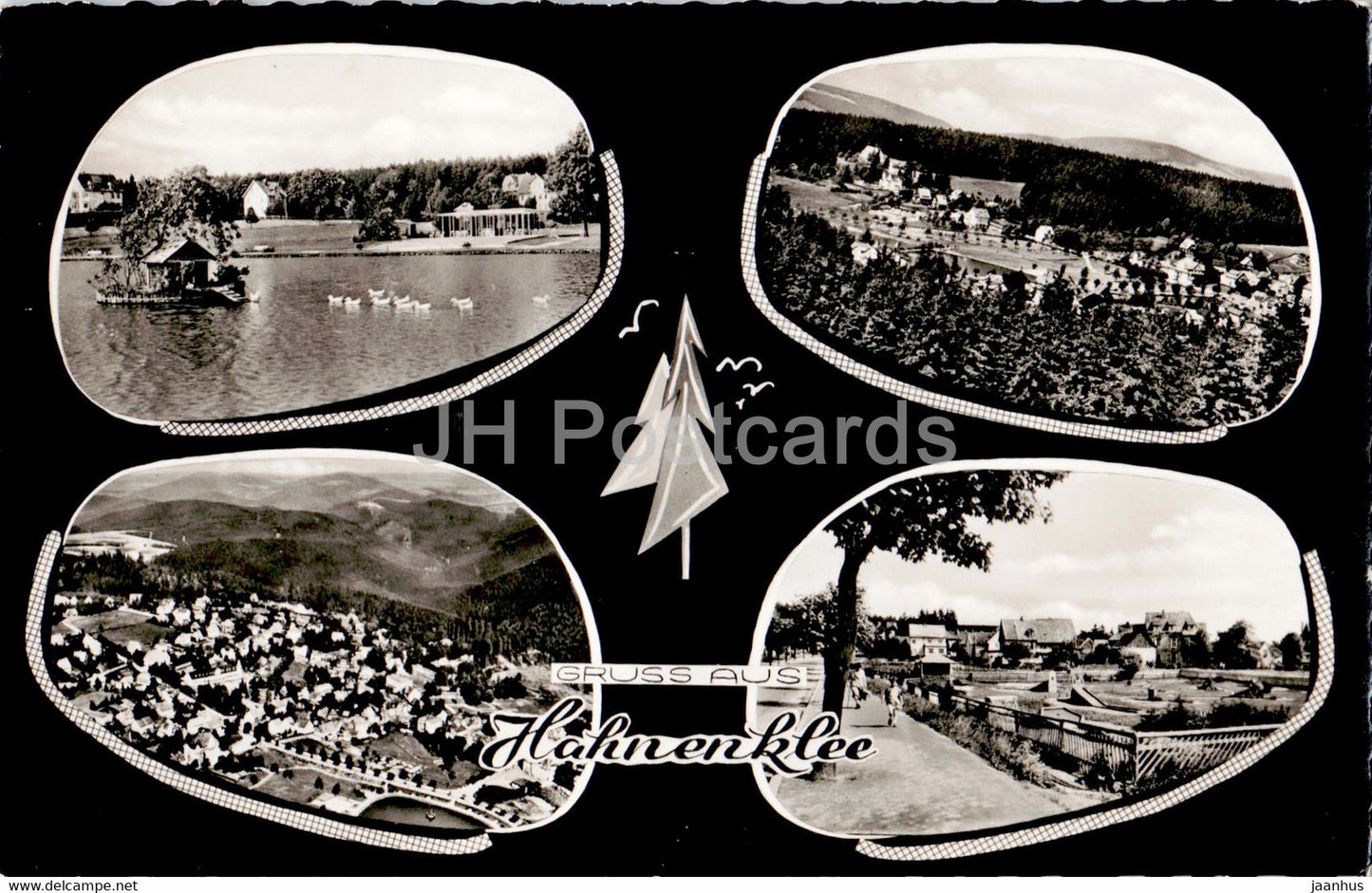 Gruss aus Hahnenklee - old postcard - Germany - unused - JH Postcards