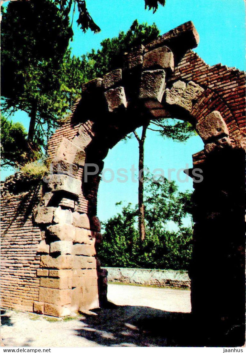Fano - Porta Romana - Roman Gate - ancient world - 44/53 - 1967 - Italy - used - JH Postcards