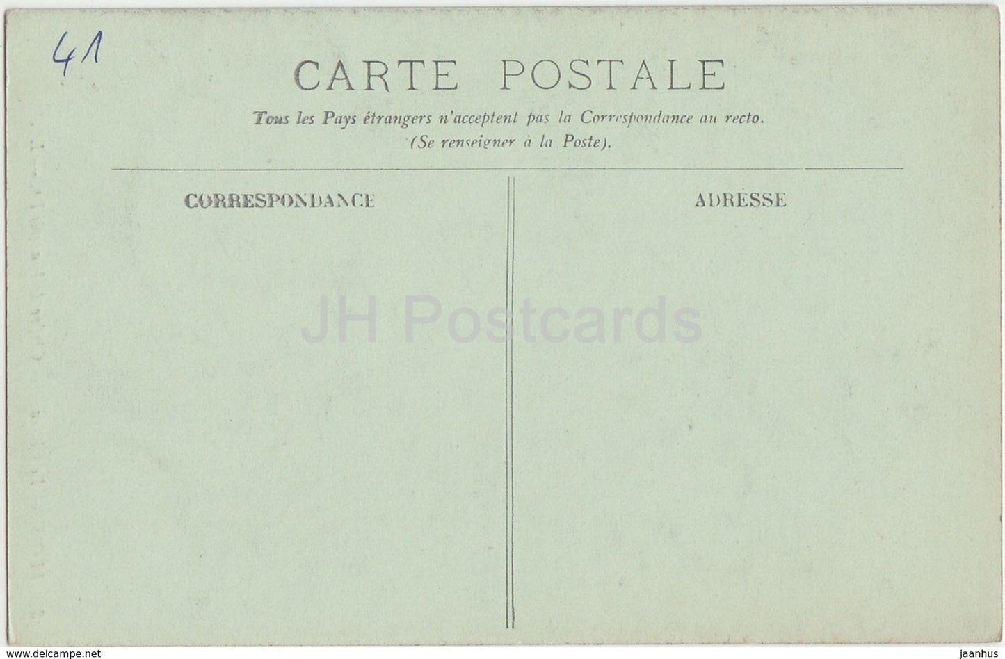 Blois - Le Chateau - Chiffre de Francois Ier - castle - 38 - old postcard - France - unused