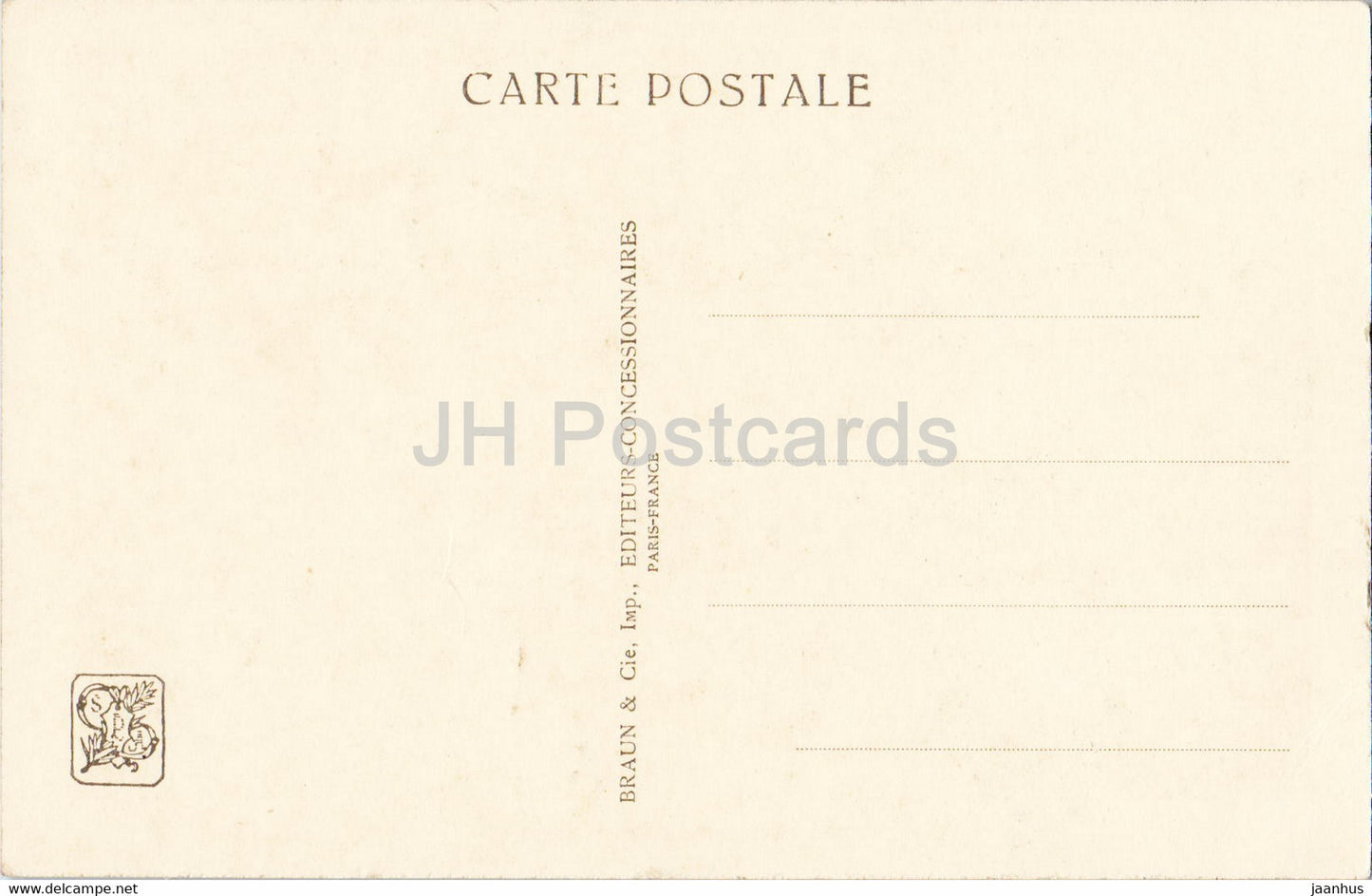 Pavillon du Congo Belge - Exposition Coloniale Internationale - Paris 1931 - old postcard - France - unused