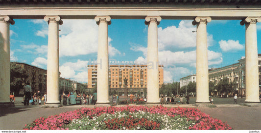 Minsk - Kalinin square - 1983 - Belarus USSR - unused - JH Postcards