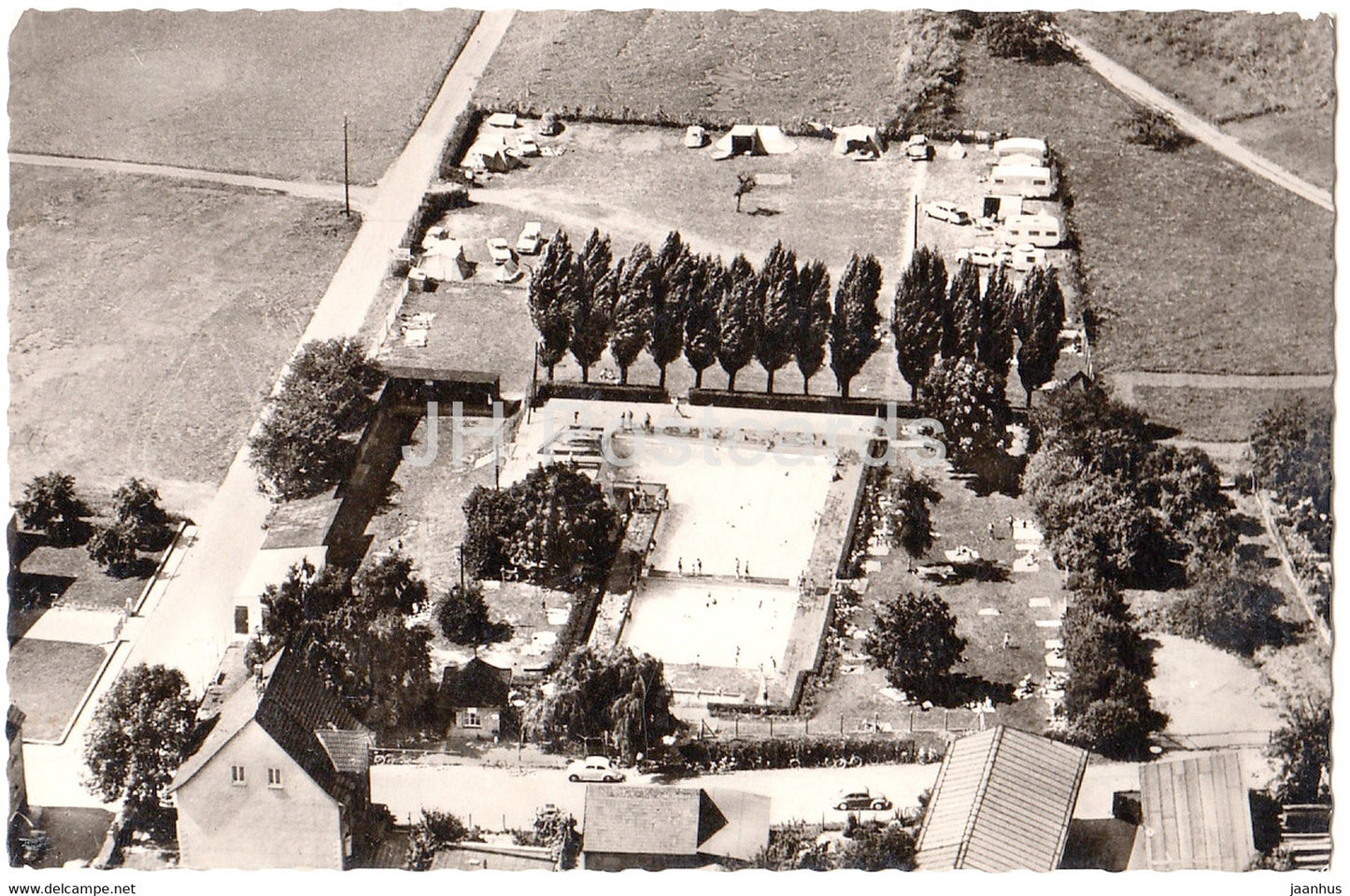 Bremen Fliegeraufnahme Flughafen Bremen - Germany - used - JH Postcards