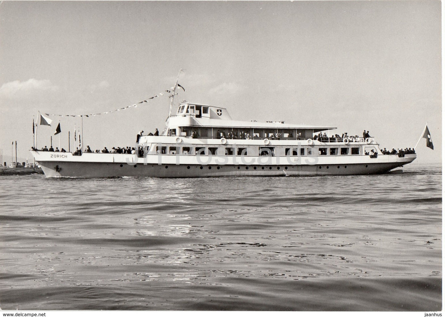 SBB Bodenseeschiffahrt - MS Zurich - passenger ship - 404 - Switzerland - unused - JH Postcards