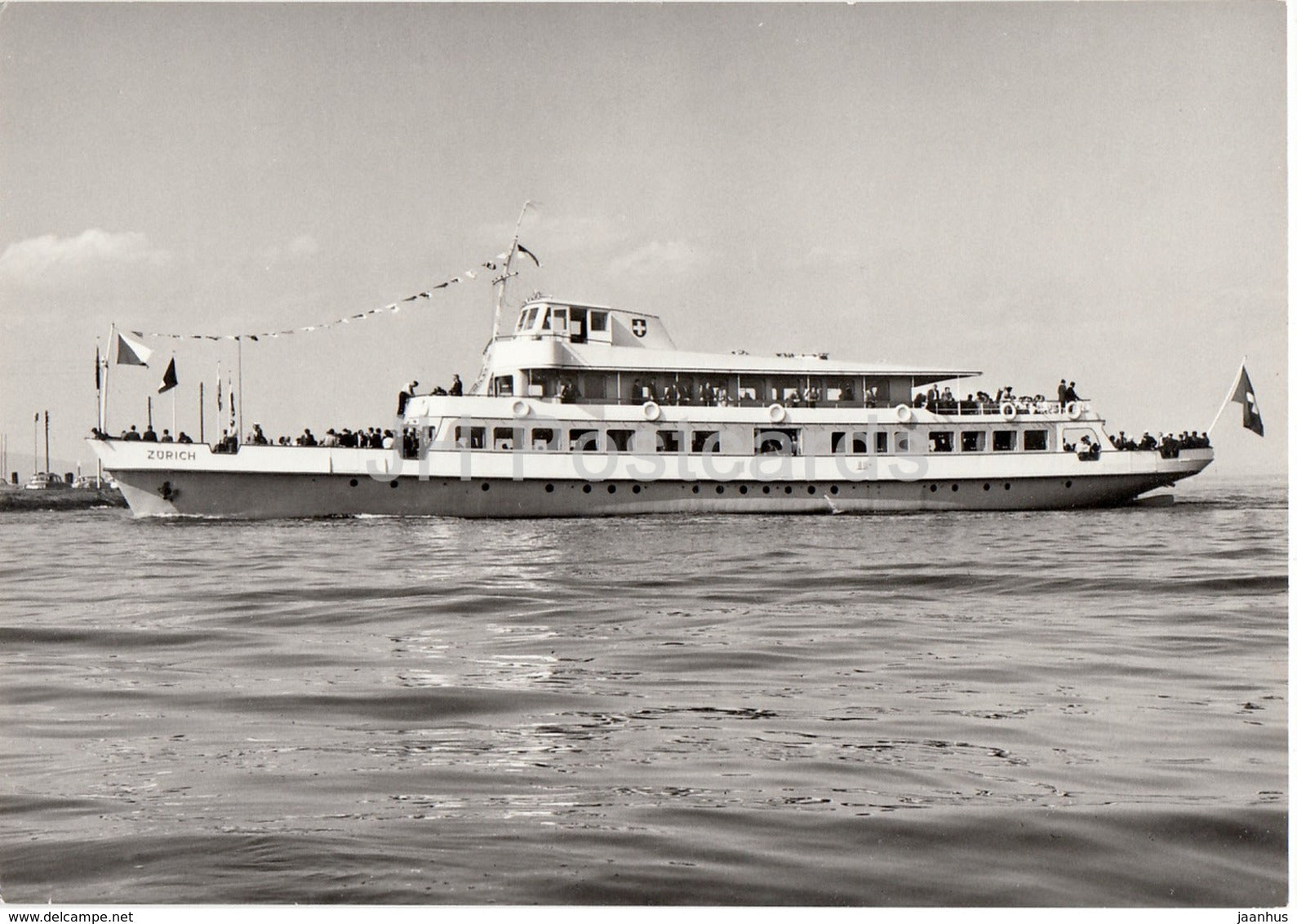 SBB Bodenseeschiffahrt - MS Zurich - passenger ship - 404 - Switzerland - unused - JH Postcards
