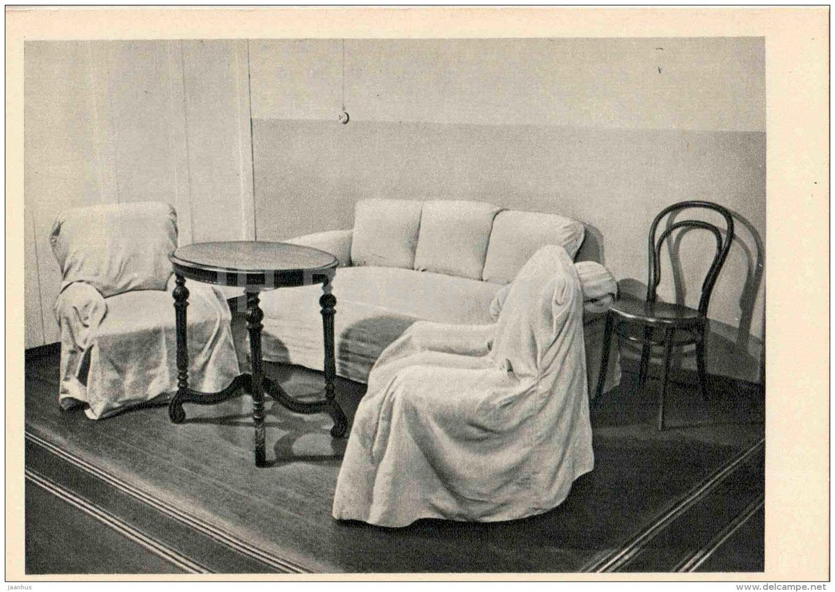 Lenin´s Room - Smolny - Leningrad - St. Petersburg - 1964 - Russia USSR - unused - JH Postcards