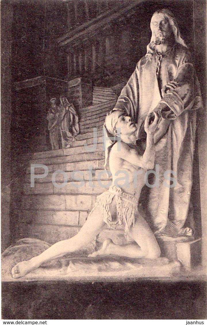 Milano - Milan - Cimitero Monumentale - Monumento Galbiati - cemetery - old postcard - Italy - unused - JH Postcards