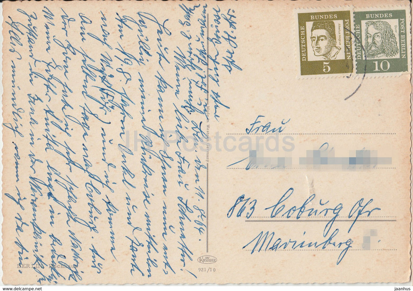 Berlin - Hochhaus - Zoo Palast - car - 1964 - Germany - used