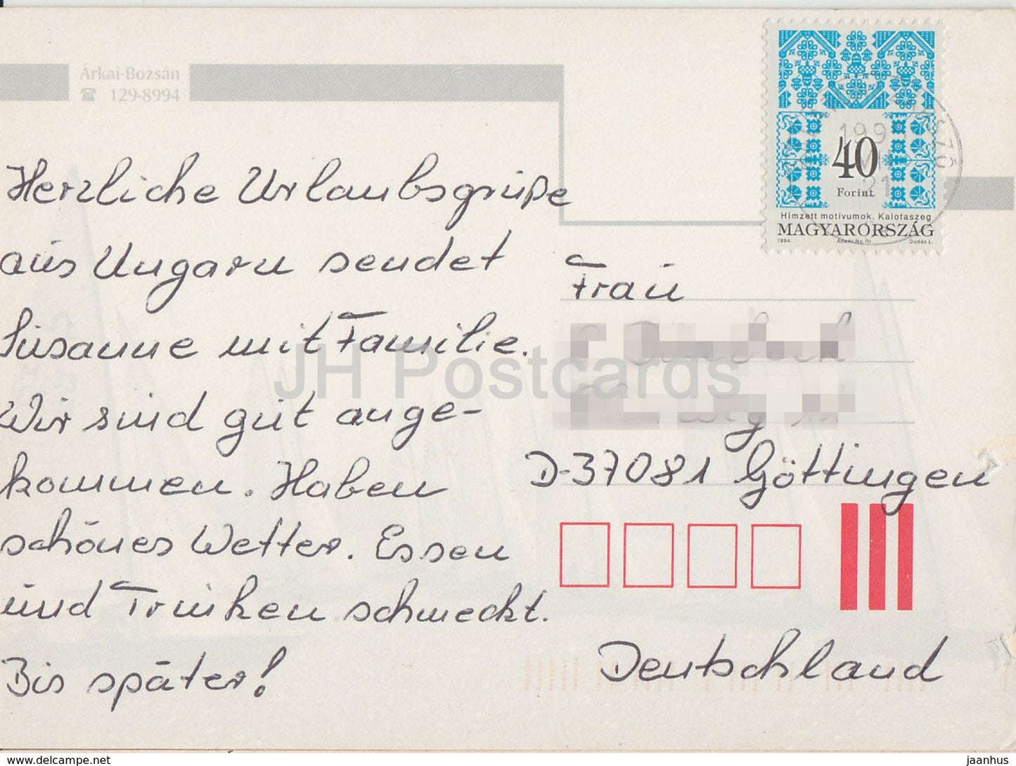 Balaton - voilier - ski nautique - hôtel - multiview - 1998 - Hongrie - occasion