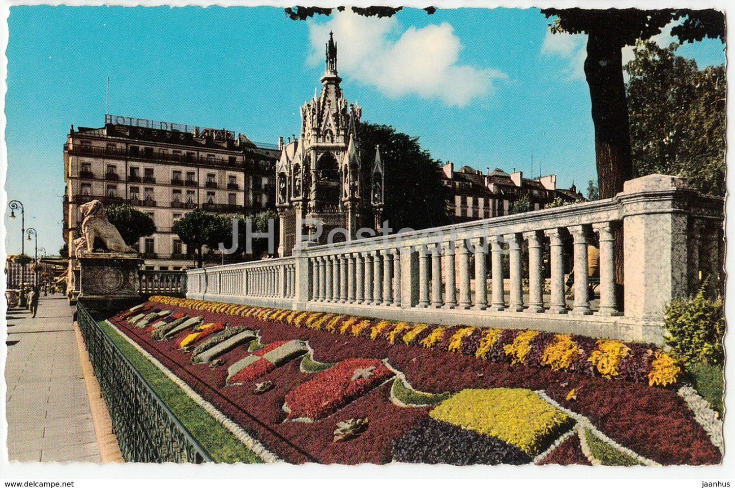 Geneva - Geneve - Le monument Brunswick - Switzerland - unused - JH Postcards