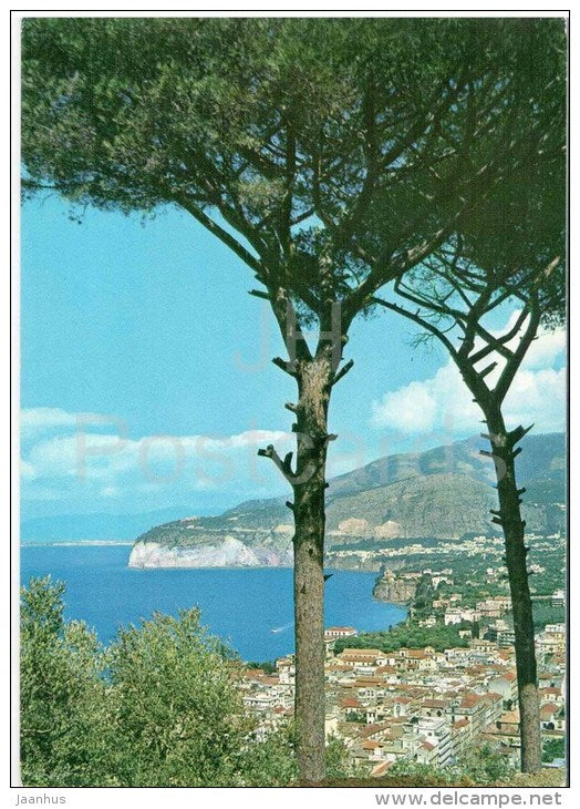 Panorama da Parisi - Panorama of Parisi - Sorrento - Italia - Italy - sent from Italy Sorrento to Germany Berlin 1970 - JH Postcards