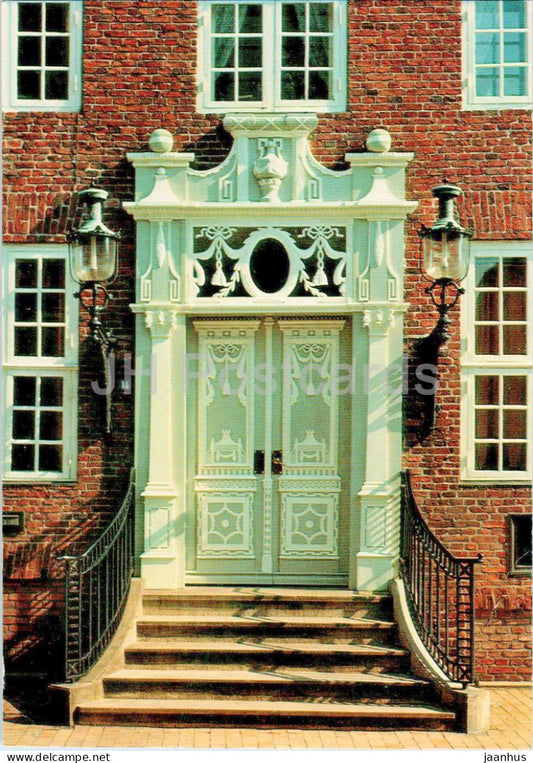 Tonder - Handelsbanken's Hus - Portal af gl Patricierhus - house portal - 236 - Denmark - used - JH Postcards