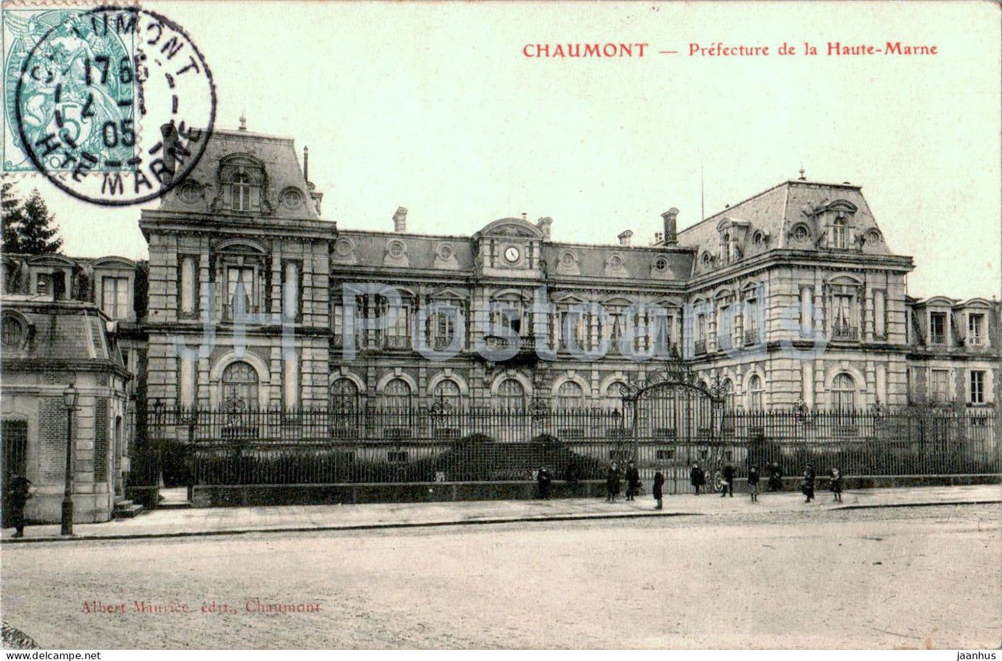 Chaumont - Prefecture de la Haute Marne - old postcard - 1905 - France - used - JH Postcards
