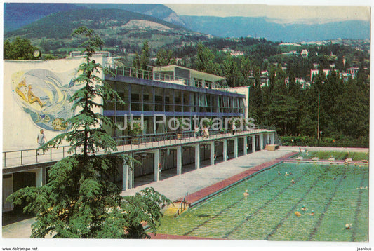 Yalta - Crimea - Medical Swimming Pool - 1974 - Ukraine - unused - JH Postcards