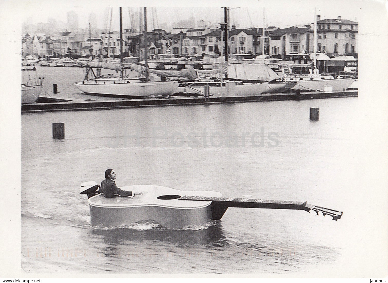 Guitar Boat - 5987 - 1997 - USA - used - JH Postcards