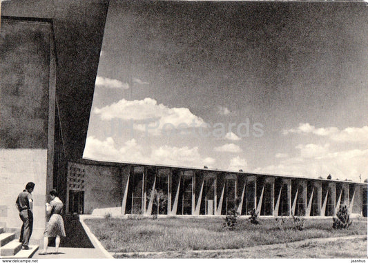 Yerevan - National Economy Achievement Exhibition - pavilion - Architecture in Armenia - 1966 - Armenia USSR - unused - JH Postcards