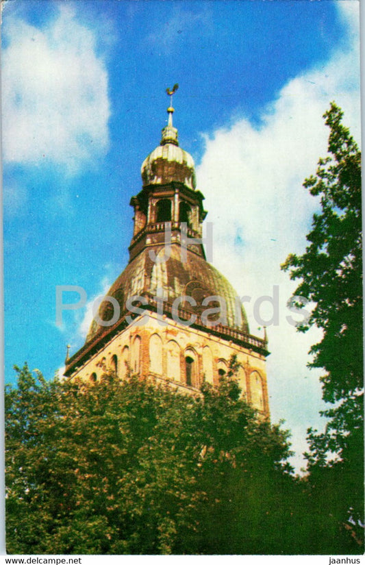 Riga - Old Town - The Riga Dome - 1976 - Latvia USSR - unused - JH Postcards