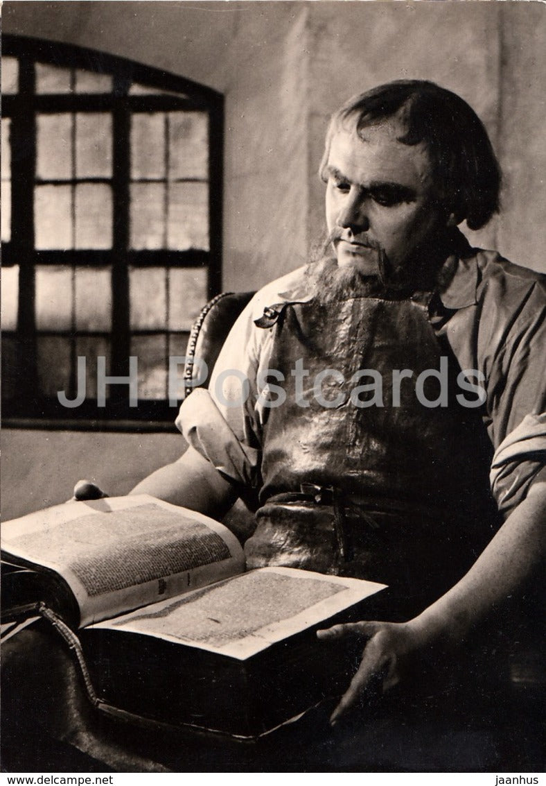 Bayreuther Festspiele 1951 - Hans Sachs - Otto Edelmann - Germany - unused - JH Postcards