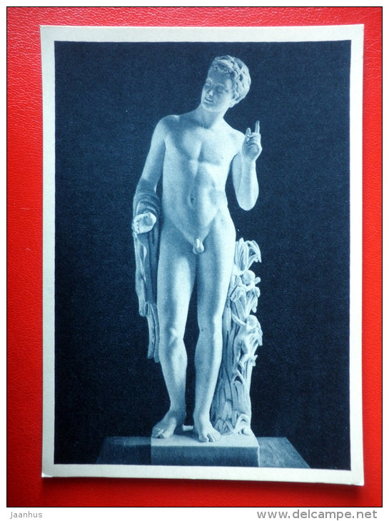 sculpture by S. Galberg . Beginning of the Music, 1830 - sculpture - russian art - unused - JH Postcards