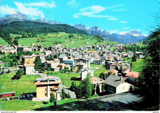 Dolomiti - Trentino - Moena - Panorama - Catinaccio - 1969 - Italy - used - JH Postcards