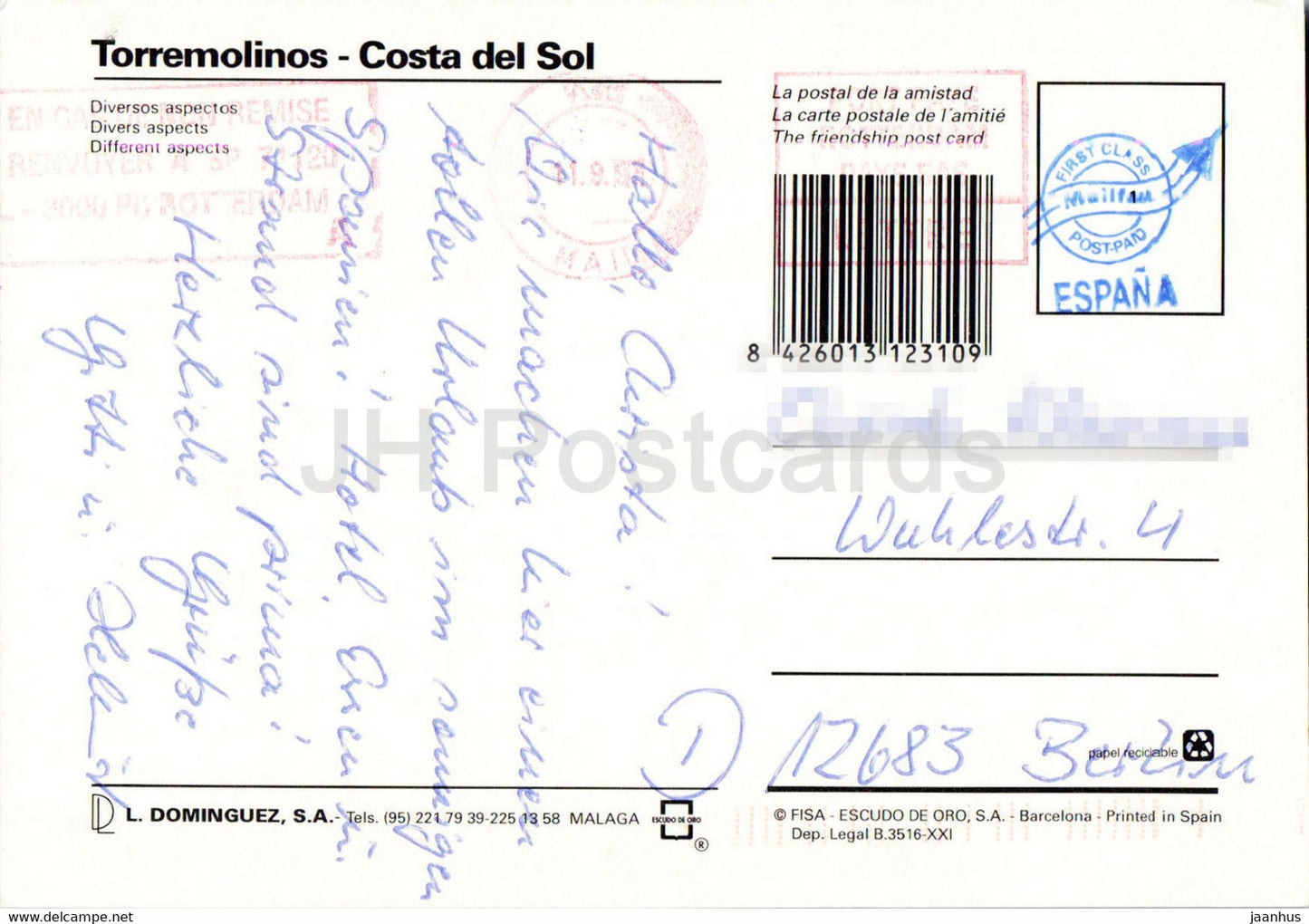 Torremolinos - Costa del Sol - Diversos Aspectos - multiview - Espagne - occasion