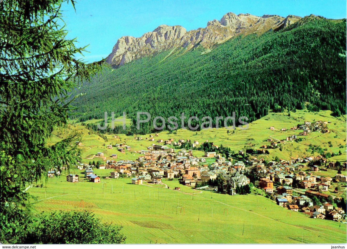 Moena - Dolomiti - Panorama - 1971 - Italy - used - JH Postcards