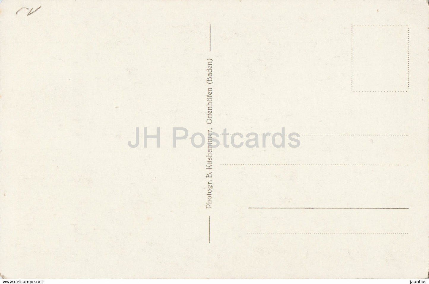 Wasserfall Allerheiligen i Schwarzwald - waterfall - old postcard - Germany - unused