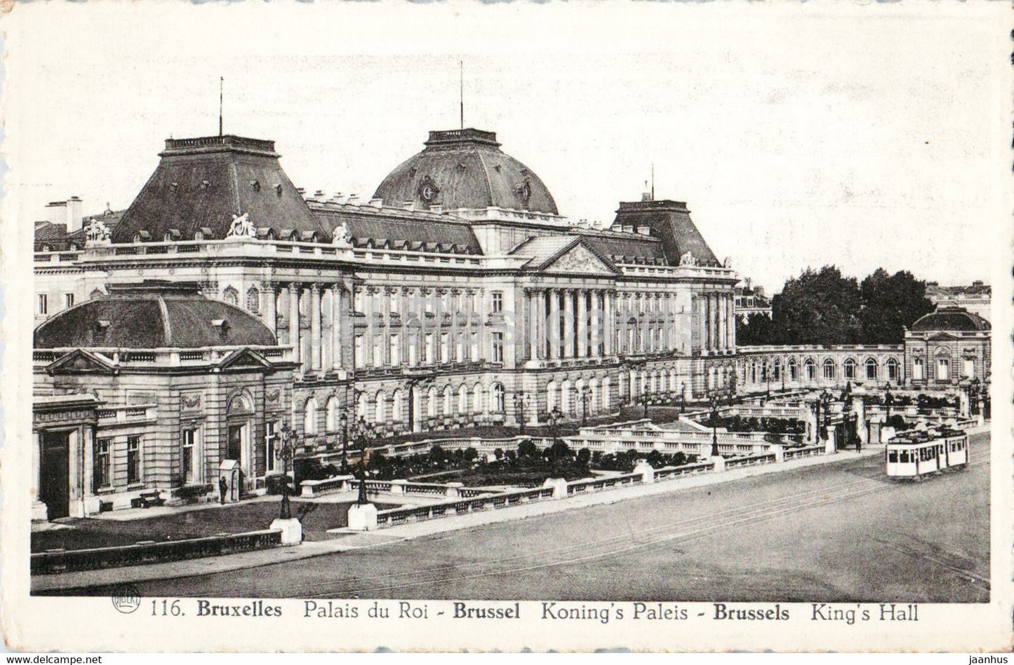 Bruxelles - Brussels - Palais du Roi - Konig's Paleis - 116 - old postcard - Belgium - unused - JH Postcards
