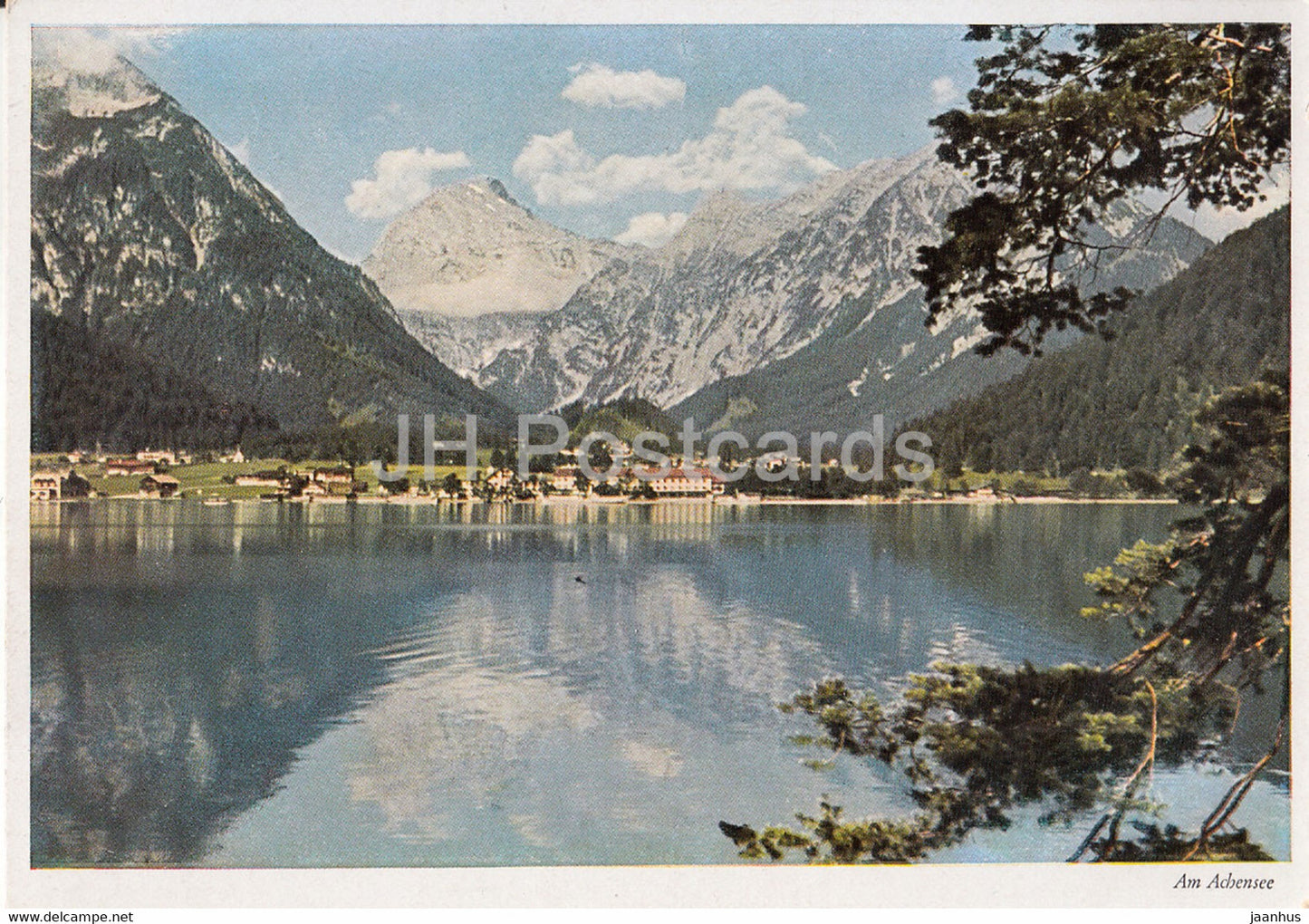 Achensee - Tirol Vorarlberg - 1713 - Austria - unused - JH Postcards