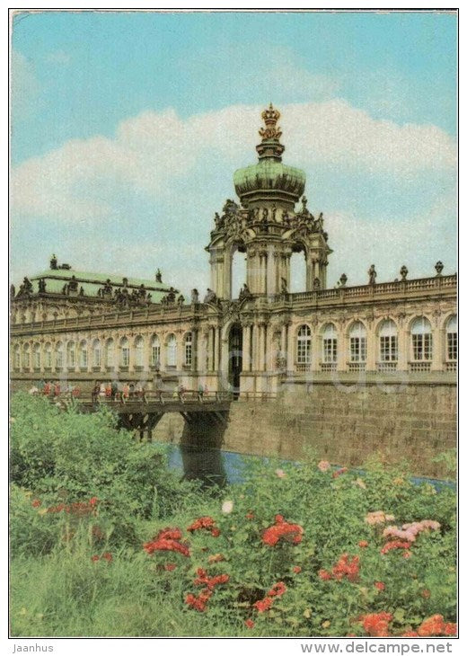 Kronentor des Zwingers - The Kronentor of the Zwinger - Dresden - 29856 - Germany - DDR - unused - JH Postcards