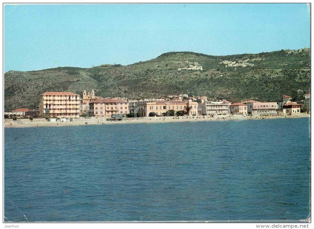 Veduta dal Mare - Borgia Verezzi - Genova - Liguria - Italia - Italy - sent from Italy to Austria 1971 - JH Postcards