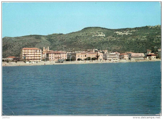 Veduta dal Mare - Borgia Verezzi - Genova - Liguria - Italia - Italy - sent from Italy to Austria 1971 - JH Postcards