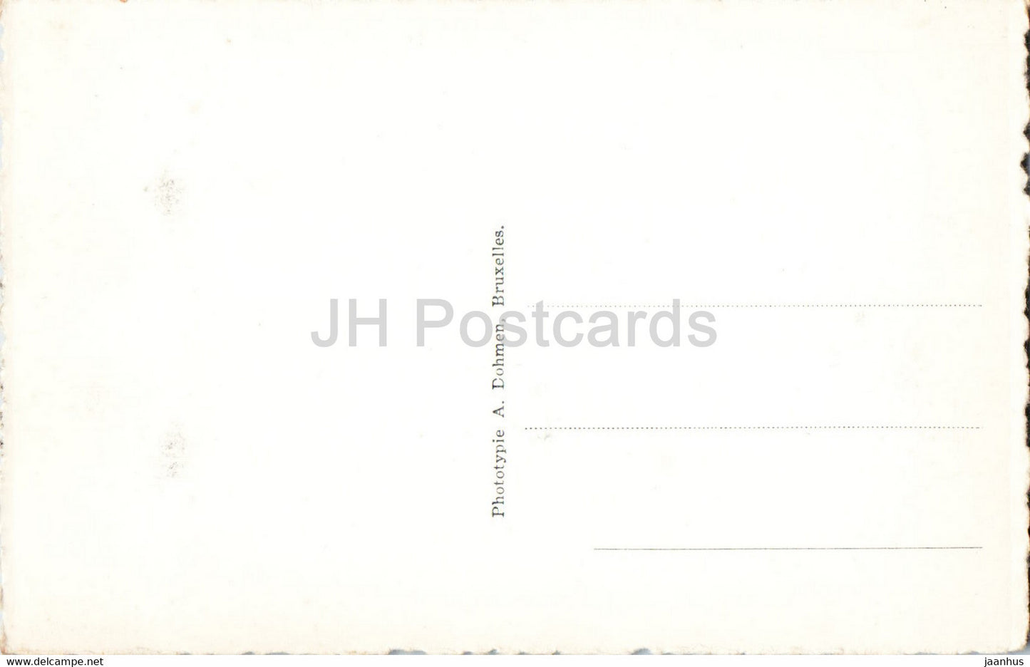 Bruxelles - Bruxelles - Palais du Roi - Palais de König - 116 - carte postale ancienne - Belgique - inutilisée