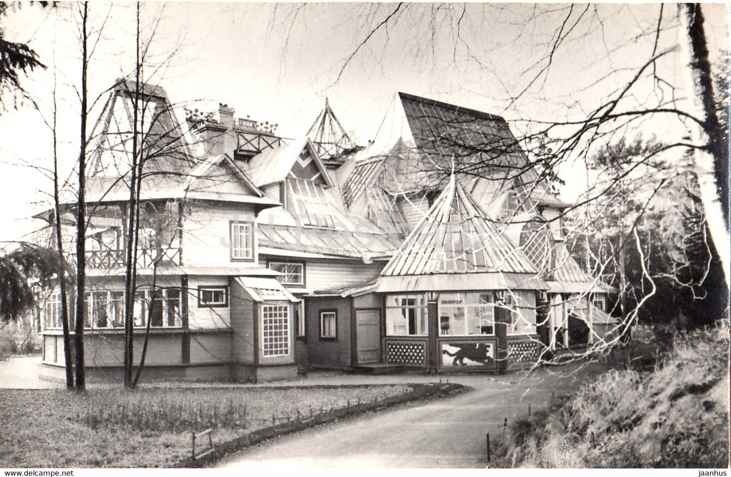Russian Artist Repin Museum in Penaty - Repin House - North facade - 1979 - Russia USSR - unused - JH Postcards