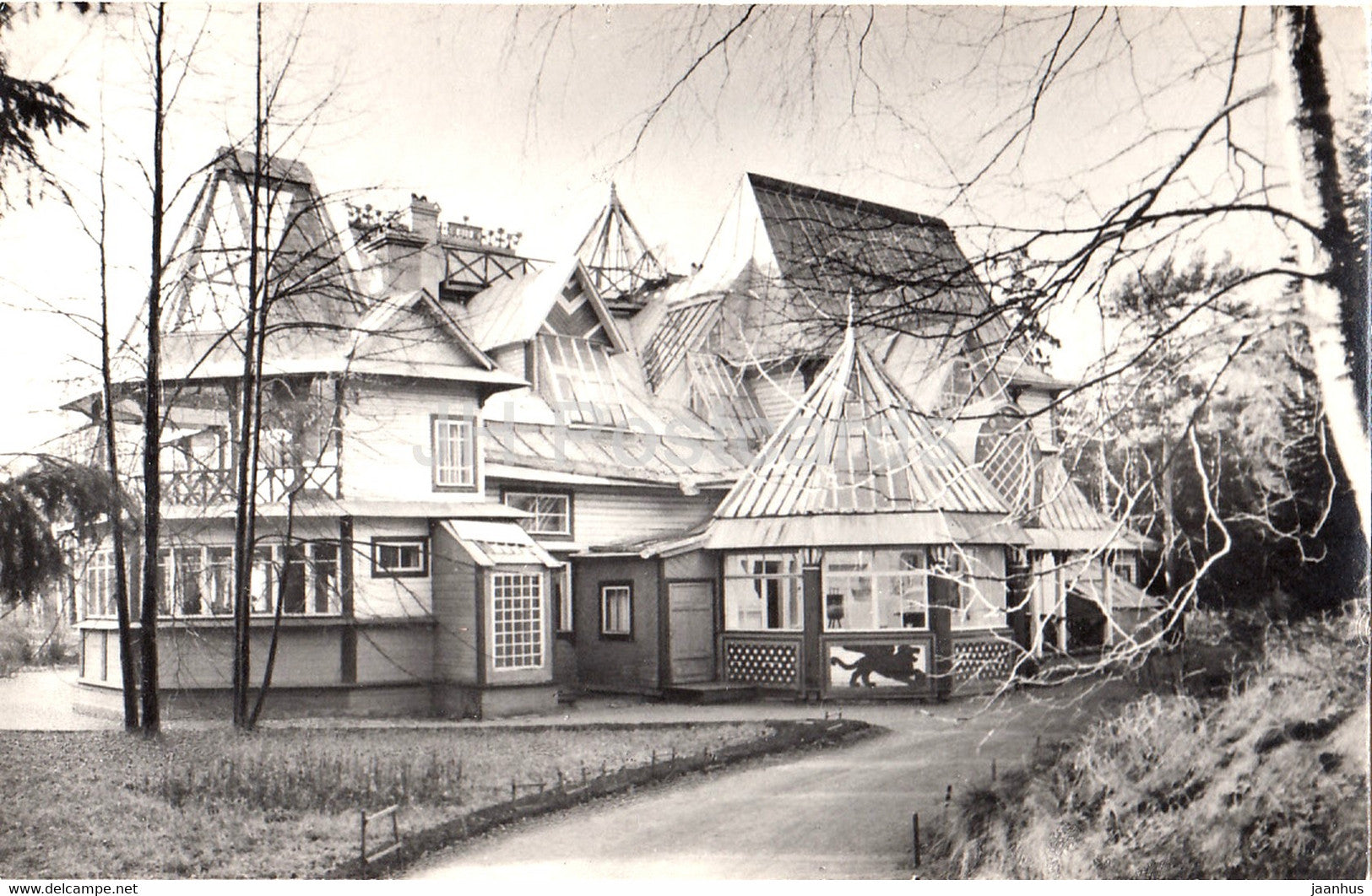 Russian Artist Repin Museum in Penaty - Repin House - North facade - 1979 - Russia USSR - unused - JH Postcards