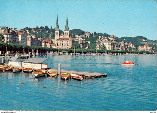Luzern - Lucerne - Remor - boat - 4811 - Switzerland - unused - JH Postcards
