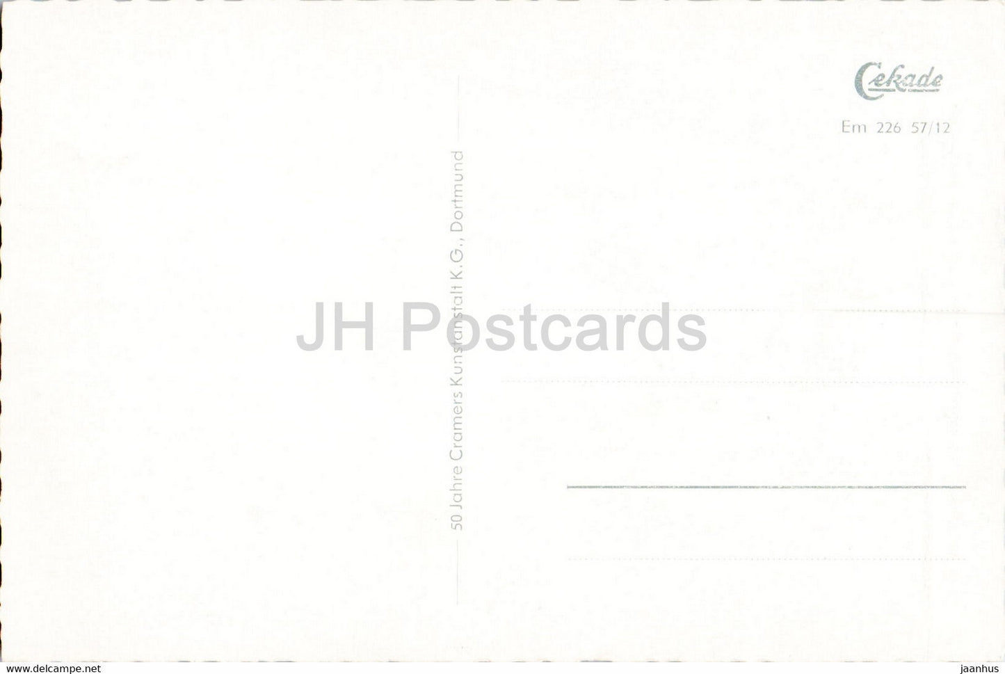 Bad Ems - Lahnabwarts - old postcard - Germany - unused