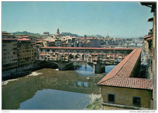 Ponte Vecchio - bridge - Firenze - Toscana - 10G - Italia - Italy - unused - JH Postcards