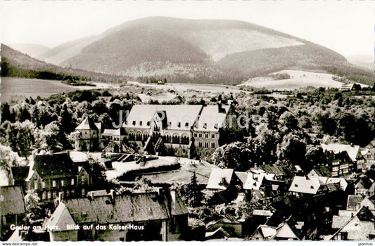 Goslar am Harz - Blick auf das Kaiser Haus - old postcard - Germany - unused - JH Postcards