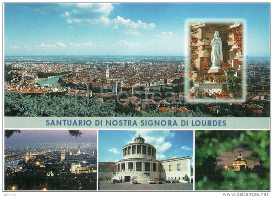 Santuario di Nostra Signora di Lourdes - Verona - Veneto - 258 - Italia - Italy - unused - JH Postcards